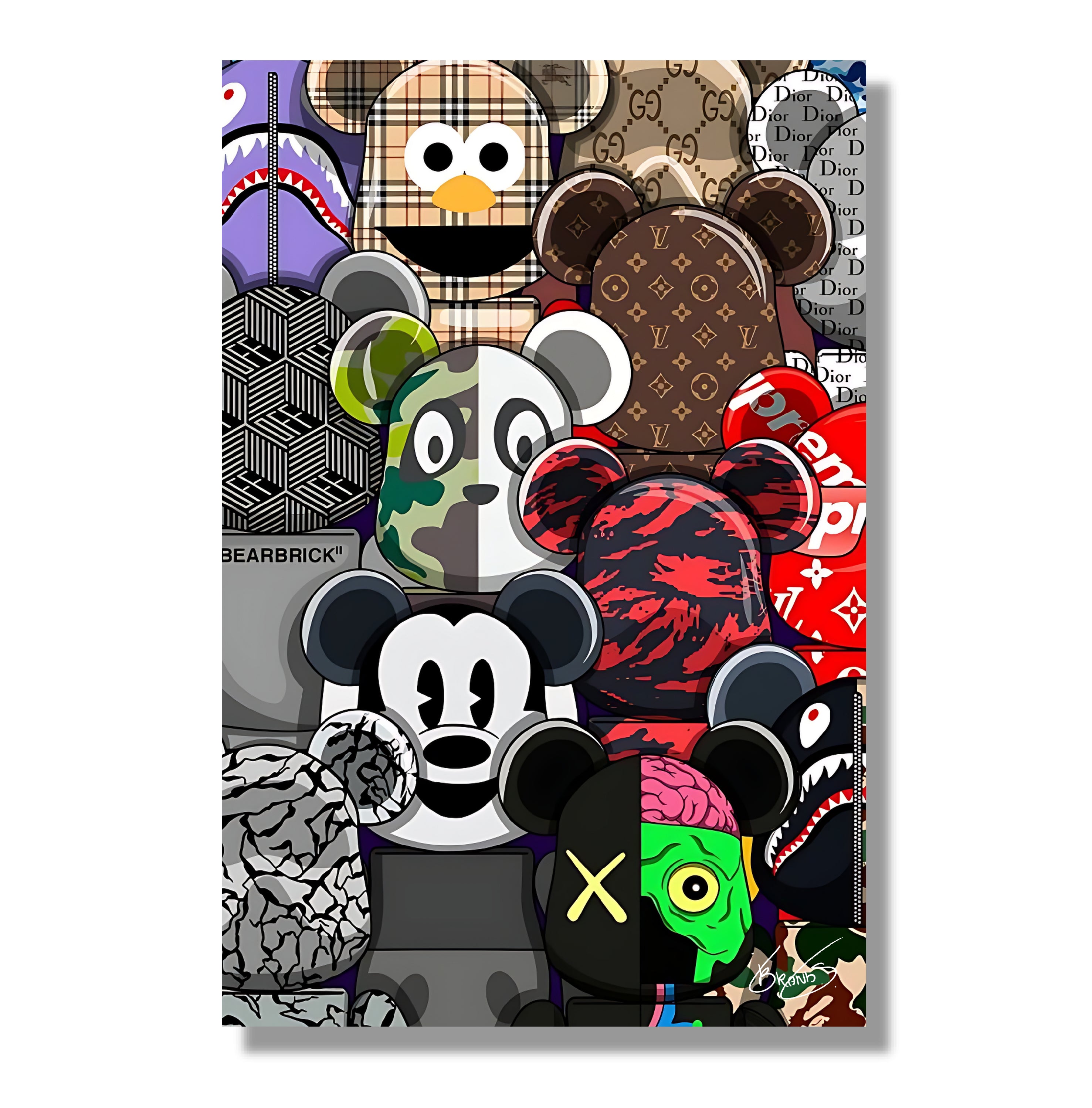 Blockbears Wall Art